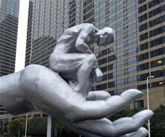 广场不锈钢雕塑